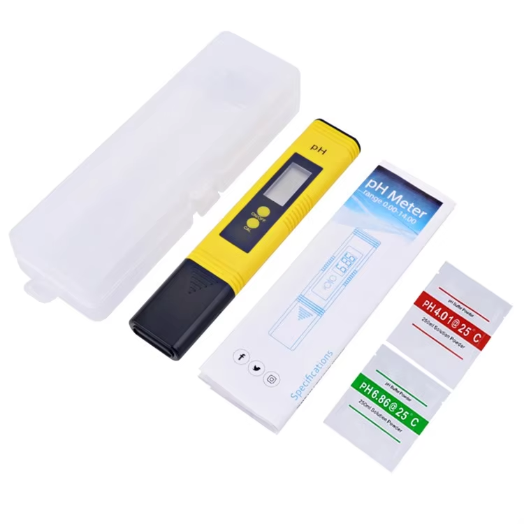 High Accuracy China Wholesale Pocket PH Meter Pen Tester Digital 0-14 PH Measuring Range PH Meter Aquarium Pool For Sale