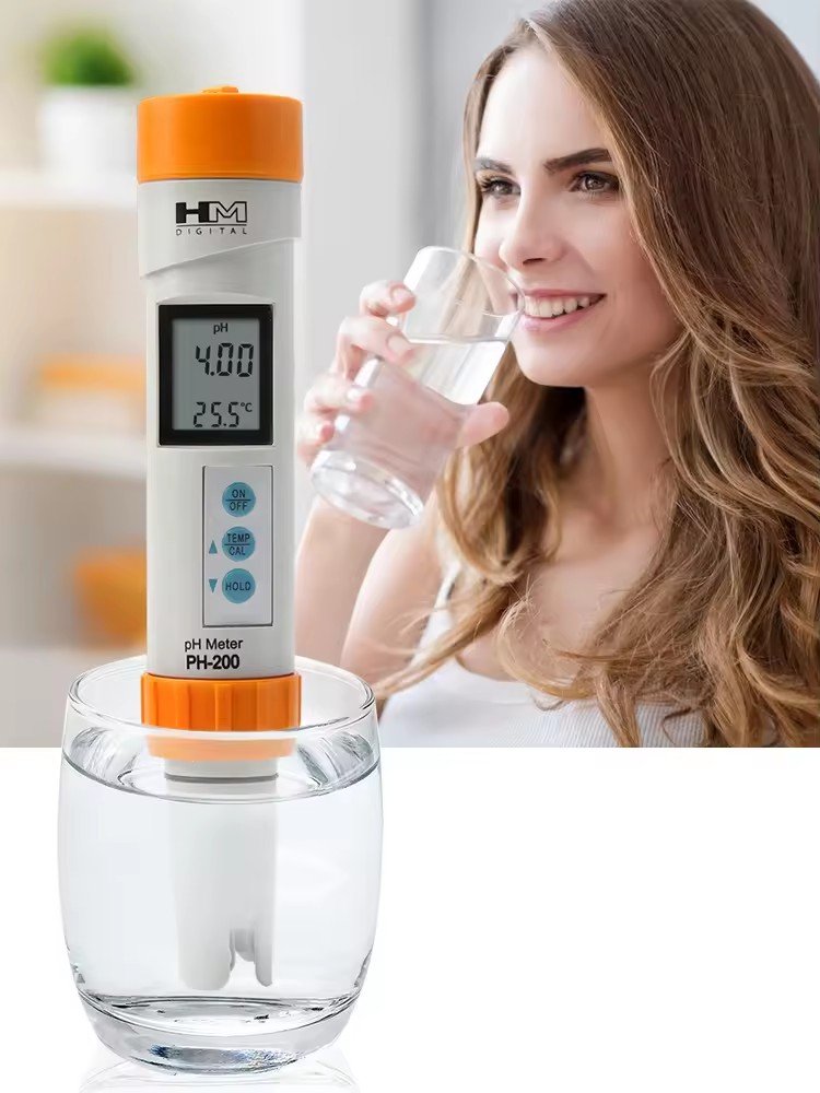 HEDAO PH-200HM Digital Ph Tester with Automatic Portable Ph Meter For Pool Aquarium Laboratory