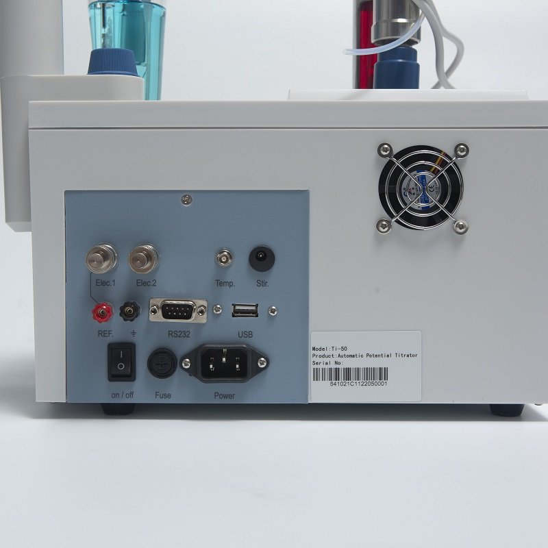 Ti-50 Lab DET MET SET MAT titration Auto Moisture Potentiometric Titrator