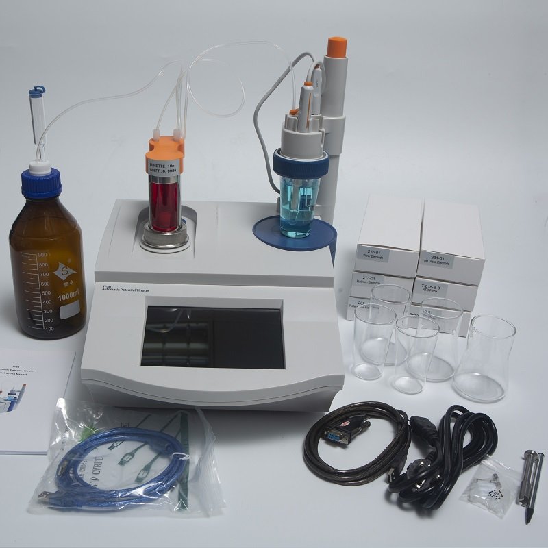 Ti-50 Lab DET MET SET MAT titration Auto Moisture Potentiometric Titrator
