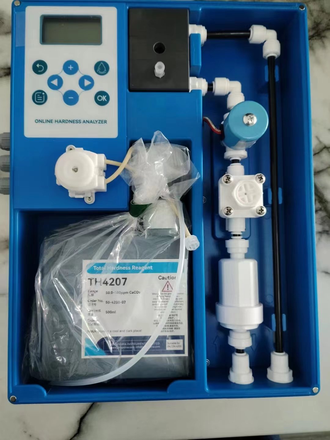 Online Industrial Total Water Hardness & Alkalinity Analyzer Customizable Plastic Total Hardness Meter
