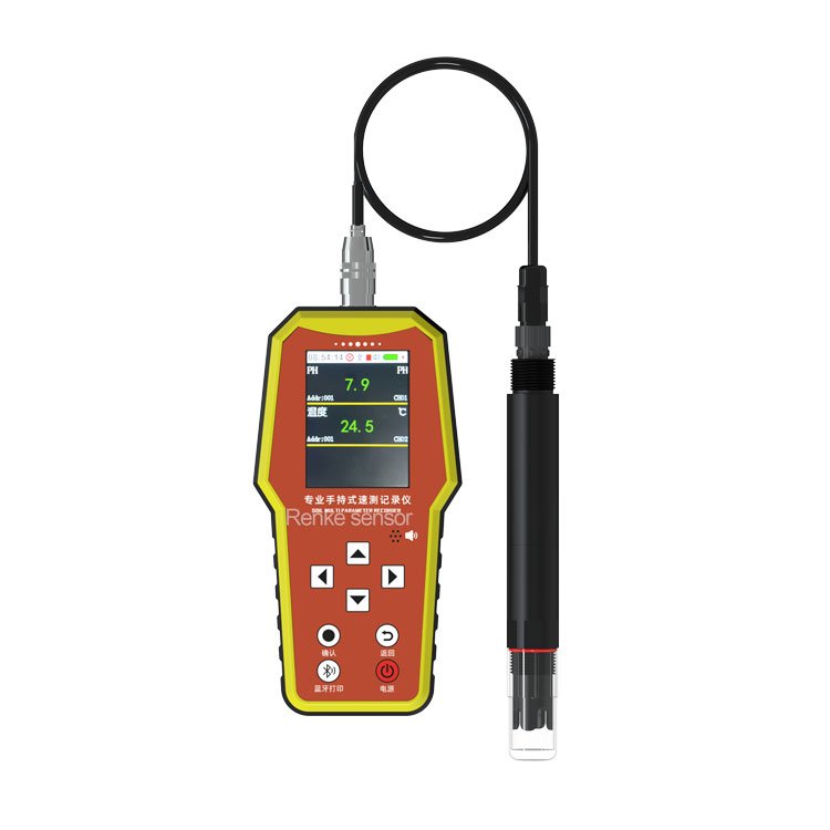 Portable Water Quality Meter pH EC Turbidity COD Ammonia Nitrogen Dissolved Oxygen Residual Chlorine Sensor