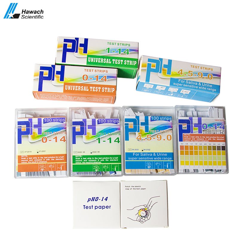 Water quality low price rapid reagent test strip ph gastric juice meter