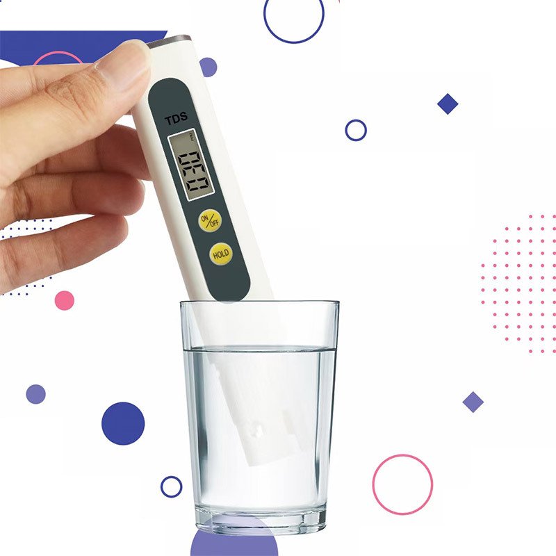 Tds Ppm Meter Digital Water Quality Tester 3 In 1 0-9990Ppm Best Water Test Kit For Drinking Water