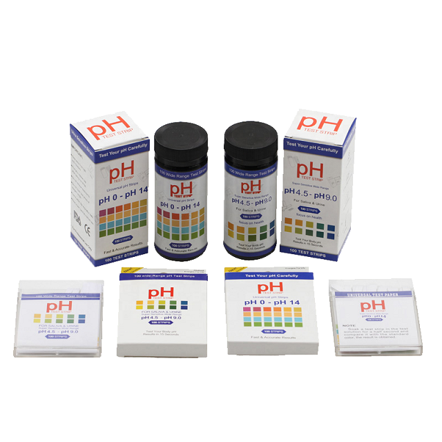 saliva 0-14 universal litmus ph test indicator paper strips meter for china supplier