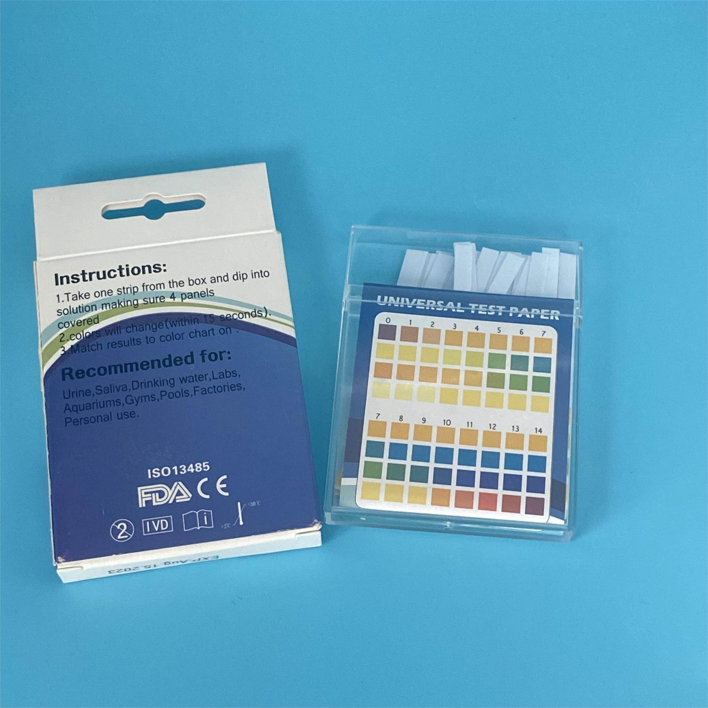 High Quality Ph Test Paper Ph Test Strips 0-14 Paper