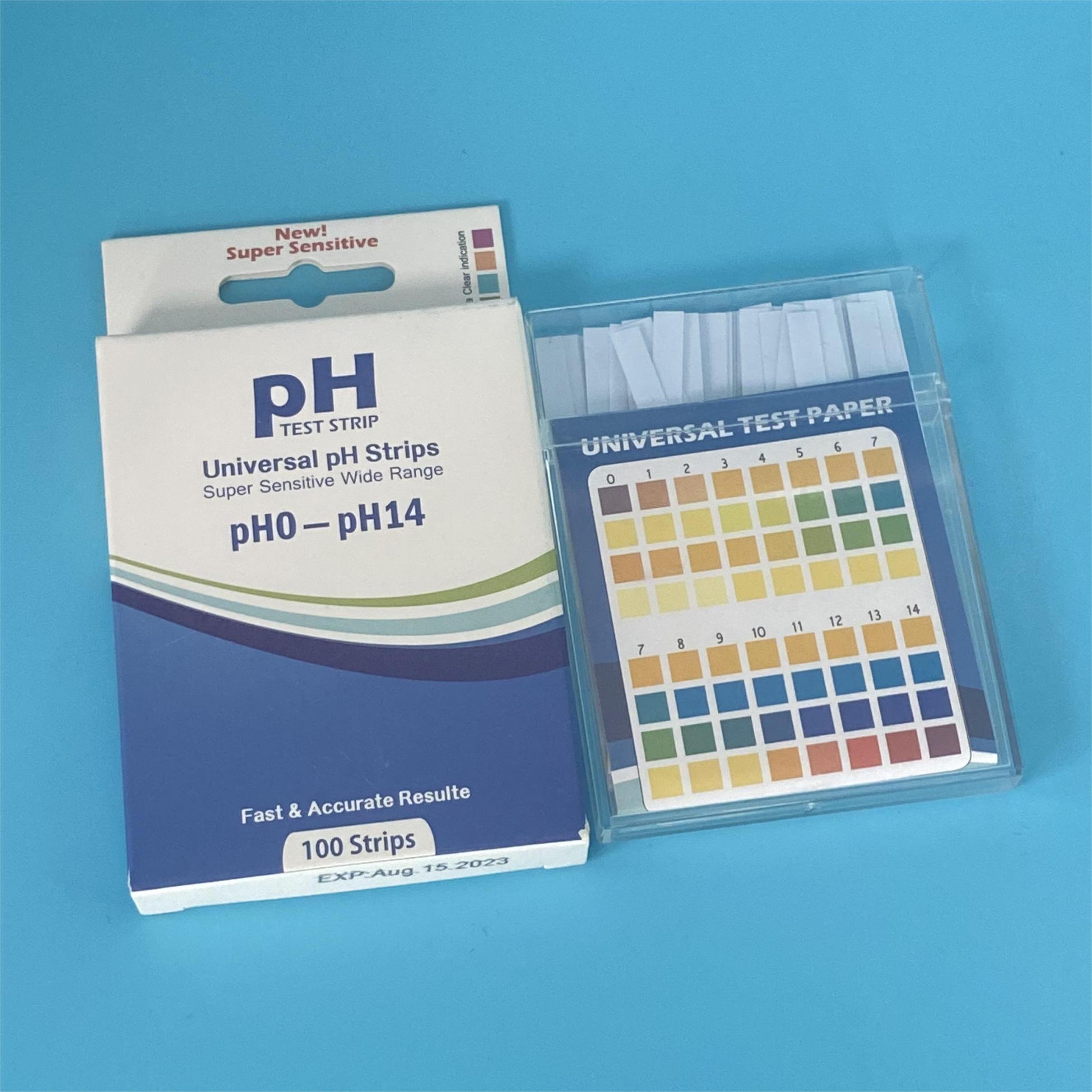 High Quality Ph Test Paper Ph Test Strips 0-14 Paper