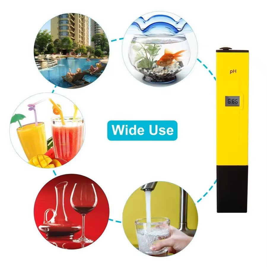 Pocket Pen Type Digital pH Tester pH Measurement Meter For Aquariums