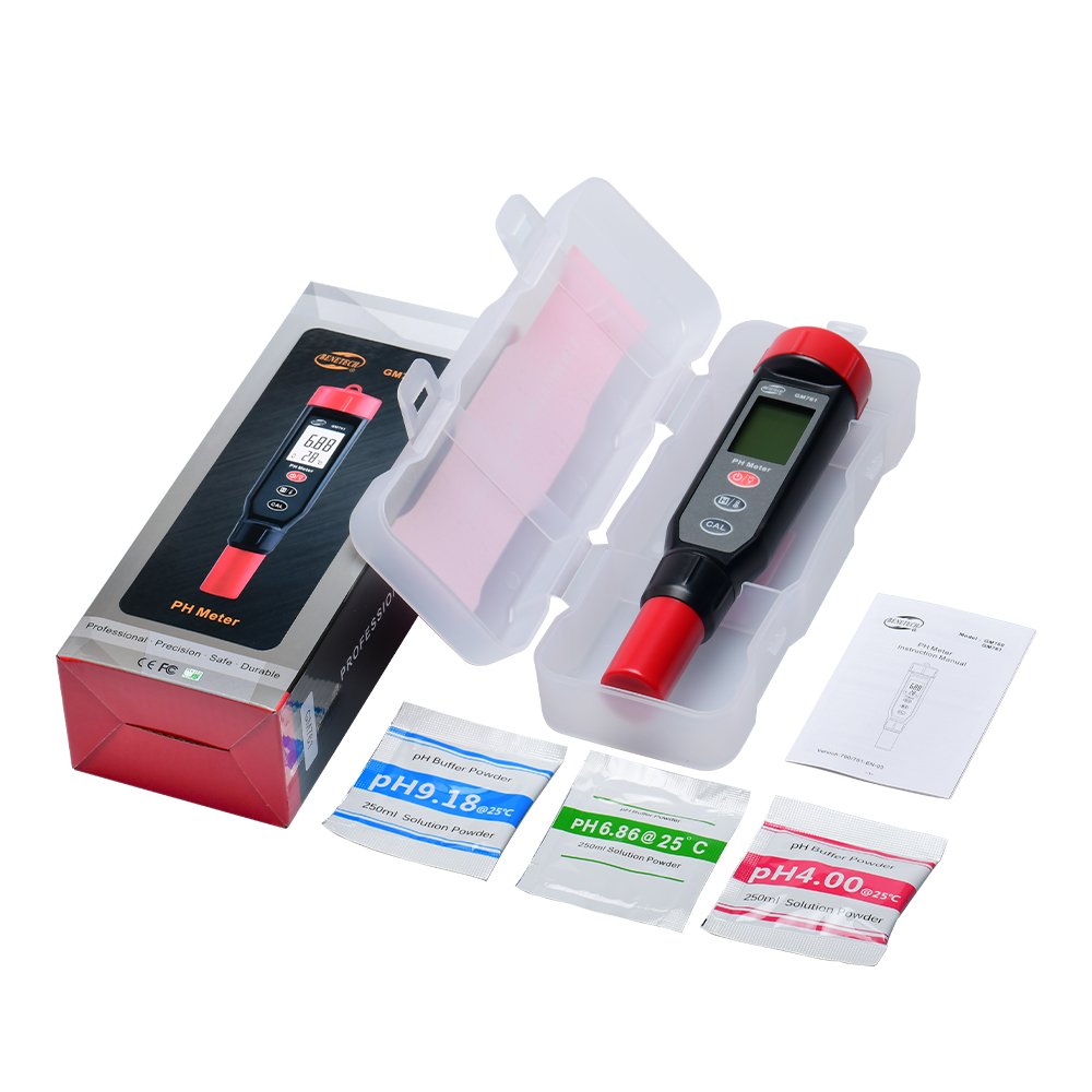 GM761 Handheld LCD Digital PH Meter High Precision Waterproof Professional