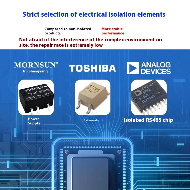 Industrial EC Soil Detector Temperature Humidity Conductivity Sensor Nutrient Nitrogen Phosphorus Potassium Concentration Meters