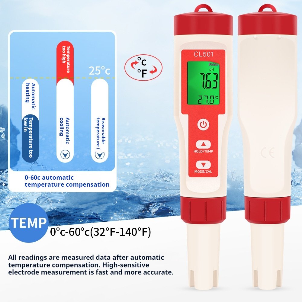 Versatile 3 in 1 TDS Pen for Water Quality Testing with EC Conductivity and Temperature Features