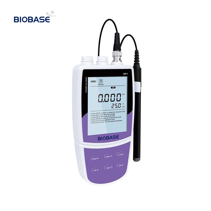Biobase China Benchtop pH Meter PHS-25CW/3BW PH-210 with LCD Display for Lab Use