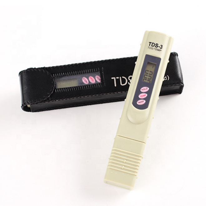 TDS3 water meter test pen water detector Three key water quality test pen PH Meter TDS-3 LED digital display temperature meter