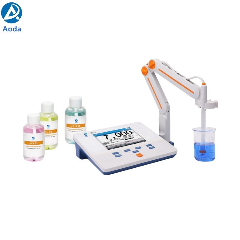Aoda PH400F Laboratory ph temperature test Benchtop digital ATC pH Meter