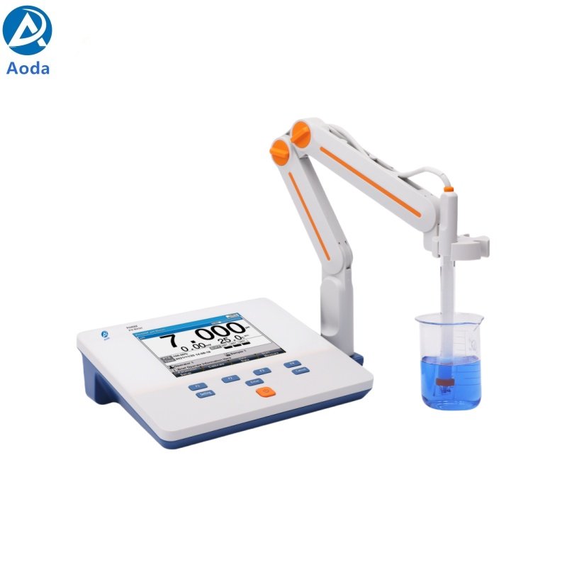 Aoda PH400F Laboratory ph temperature test Benchtop digital ATC pH Meter