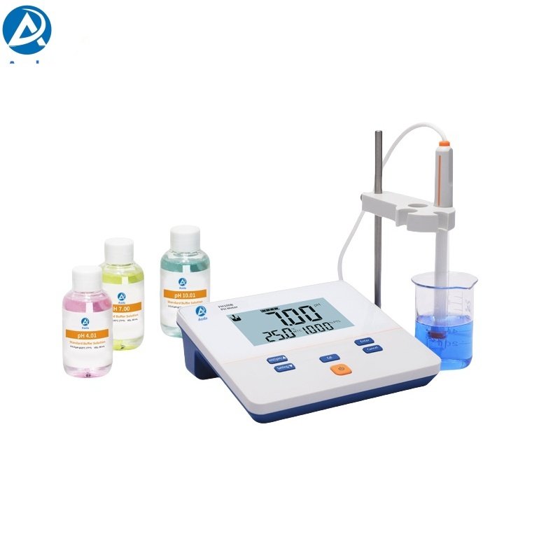 Aoda PH400F Laboratory ph temperature test Benchtop digital ATC pH Meter