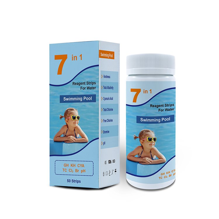 PH meter 7 IN 1 Fish Tank Water Test Paper Strips Kits for Aquarium Testing Water Quality water test equipment