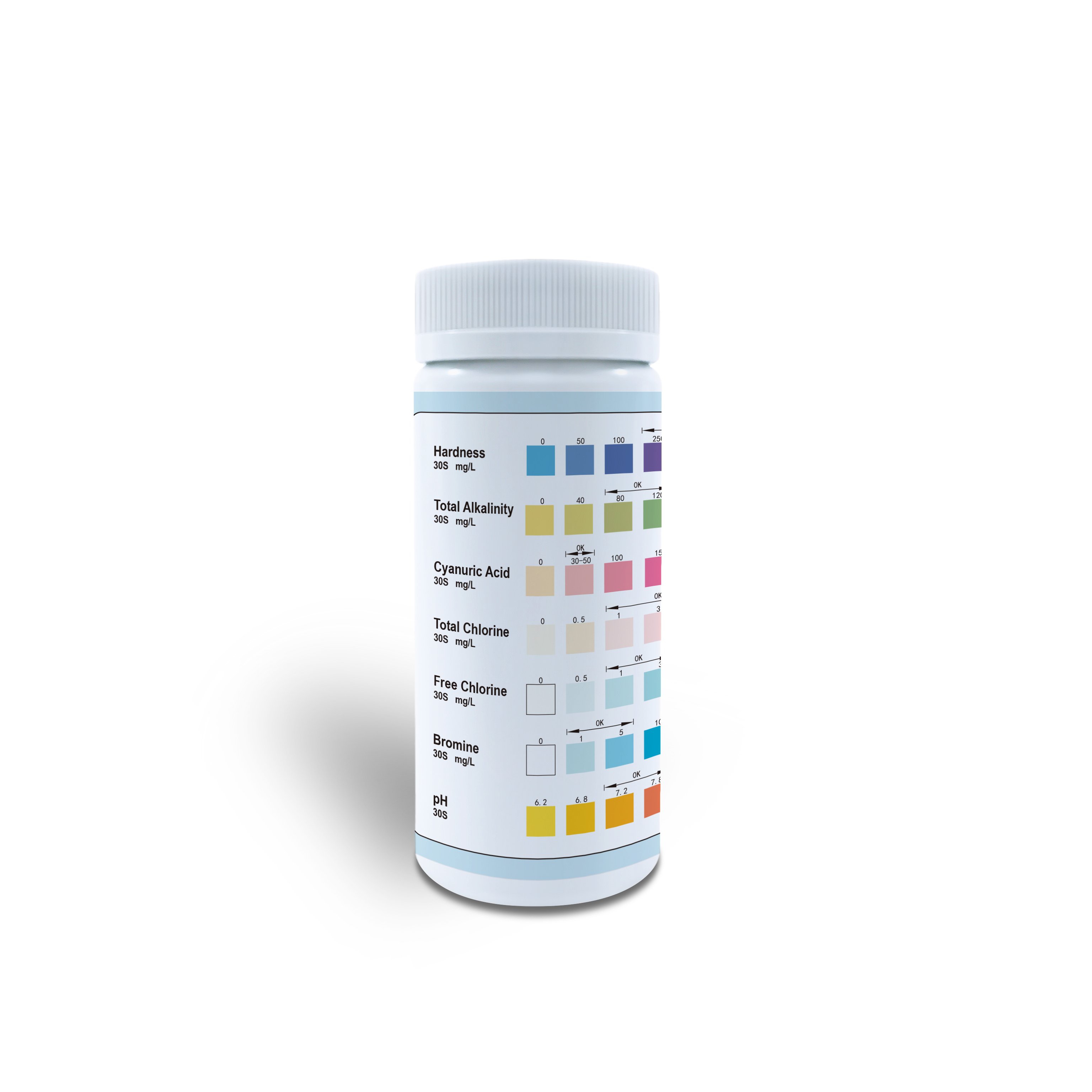 PH meter 7 IN 1 Fish Tank Water Test Paper Strips Kits for Aquarium Testing Water Quality water test equipment