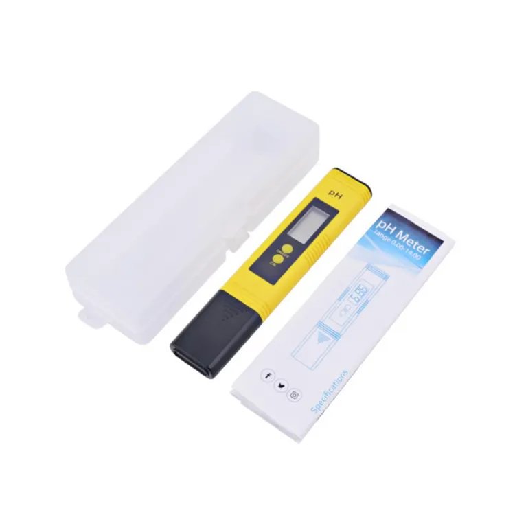 Mini Portable Temperature Measurement pH Tester Auto Calibration pH Meter Household with Back Light