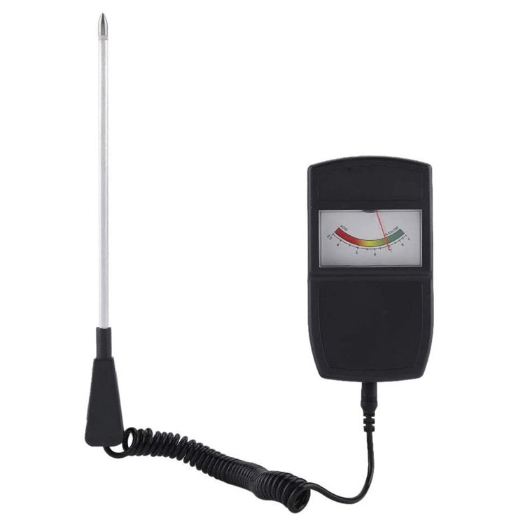 2 in 1 Professional Soil PH Meter Moisture Sensor PH Meter Soil ph fertility Tester with 3 Probes for Garden