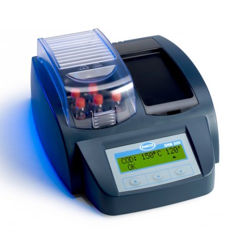 DRB200 Digital Reactor Block for TNTplus 21x13mm vial wells 4 x 20mm vial wells 115 VAC