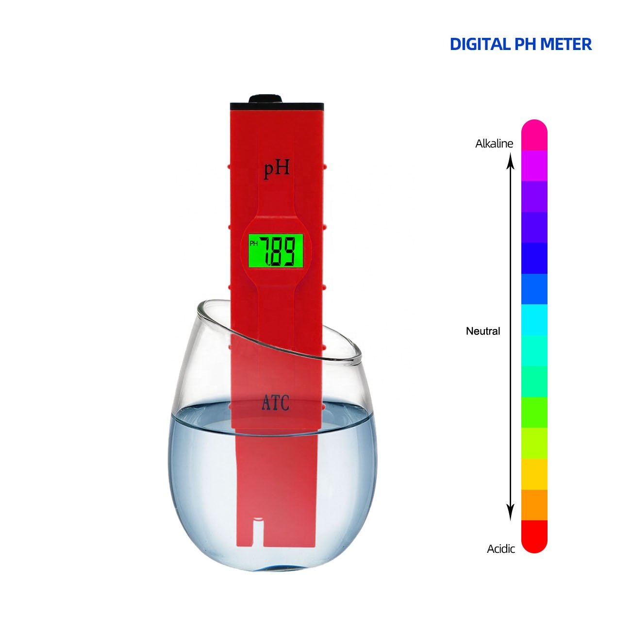 Direct factory price precise accurate digital pH meter portable pen type with backlight pH tester pH monitor