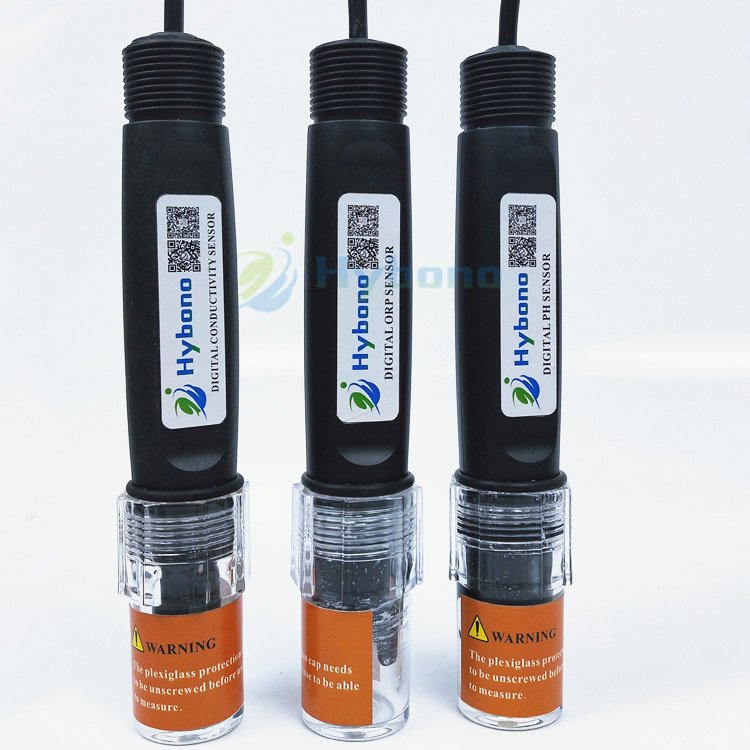 Industrial Online Digital Water pH/ORP Sensor Conductivity Electrode Probe EC DO ORP PH Sensor Water Quality Monitoring RS485