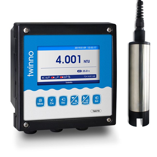 Online Industrial Free resdual Chlorine Sensor Probe Digital online water quality controller Chlorine Transmitter