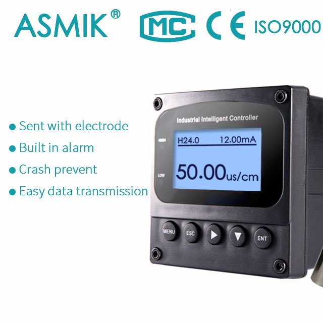 Asmik intelligent electrical conductivity meter with high accuracy