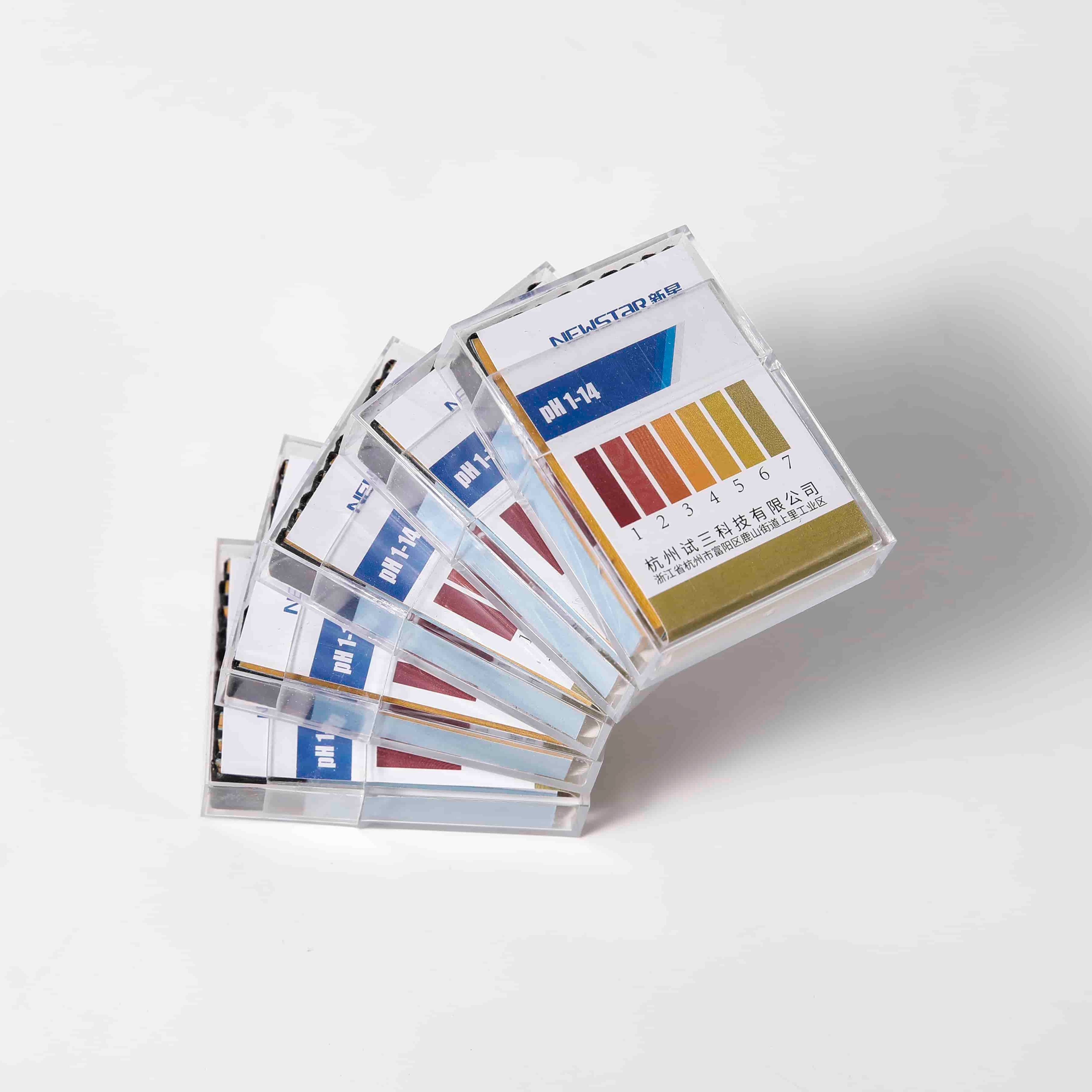Wholesale Universal pH Test Paper 1-14 pH Testing Kit 200 strips pH meter