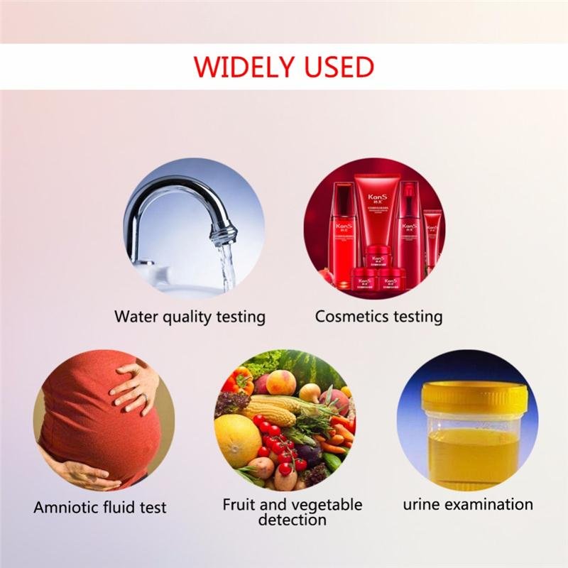 2024 new KRC high Precision Test Strips pH Tester Ph Test Paper Testing Acidic Alkaline