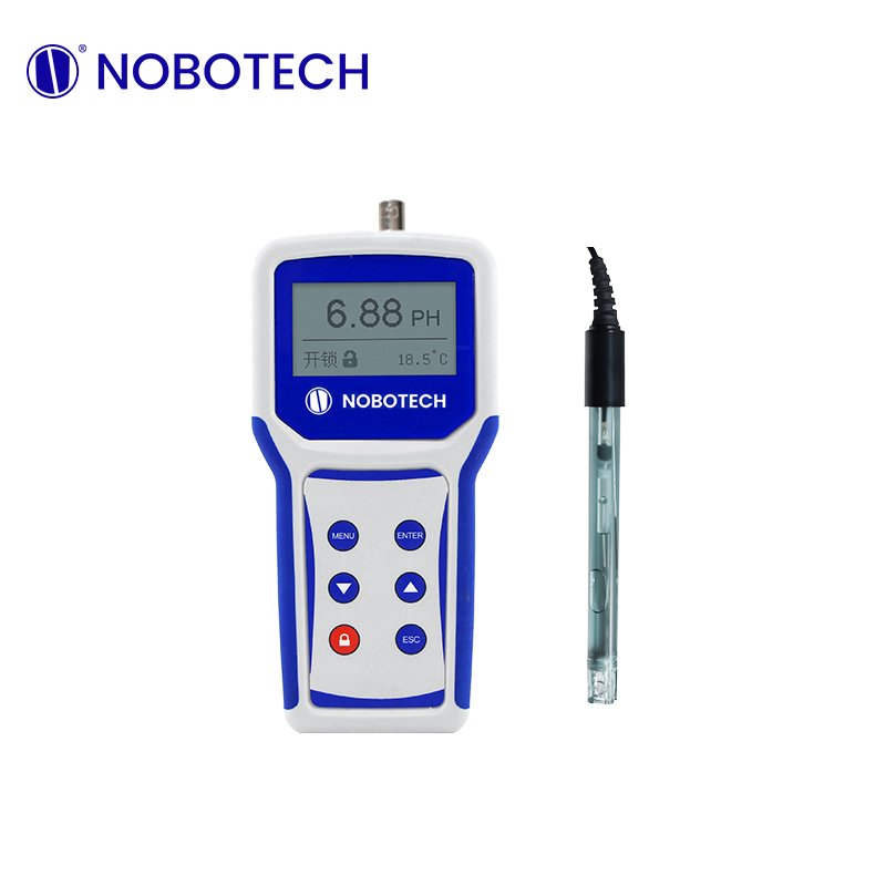 NOBOTECH Portable pH meter PNB-116 water quality ph tester laboratory pH water quality analyzer