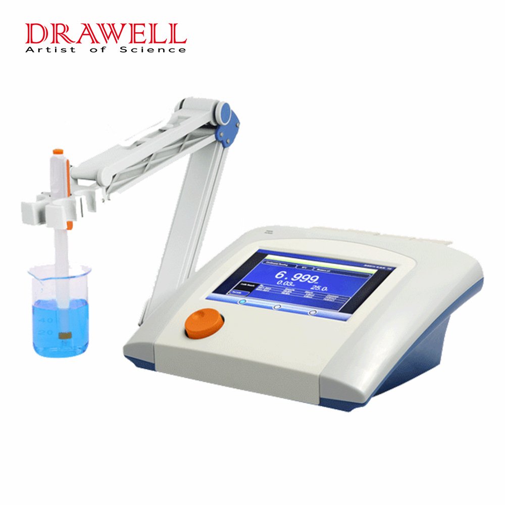 PH600L -2.000 to 20.000 pH Laboratory Touch Screen China Bench Top pH Meter Digital pH/ORP/Ion/Oc/Meter Analyzer