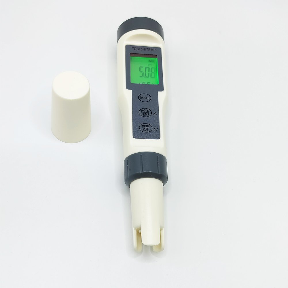 Drinking Water Temp TDS pH Meter 3-in-1 Multifunction Pen Type Tester for Water Quality Monitoring