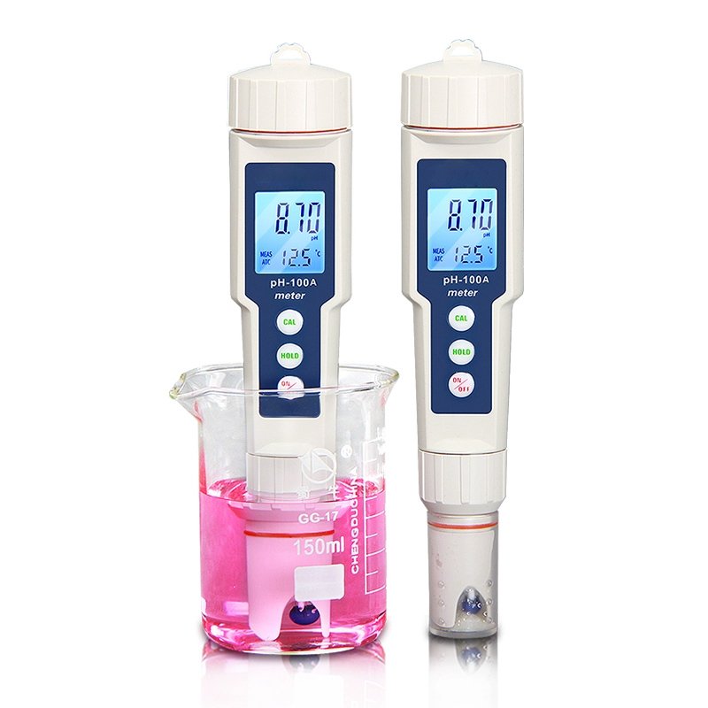 pH Conductivity Single Probe Meter with 4-20mA pH Sensor and Buffer Solution - Ideal for Accurate Water Quality Monitoring