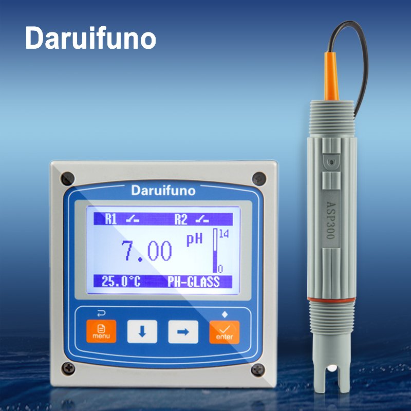 Fast Response KCl Gel Online pH Sensor pH Probe for Water Treatment