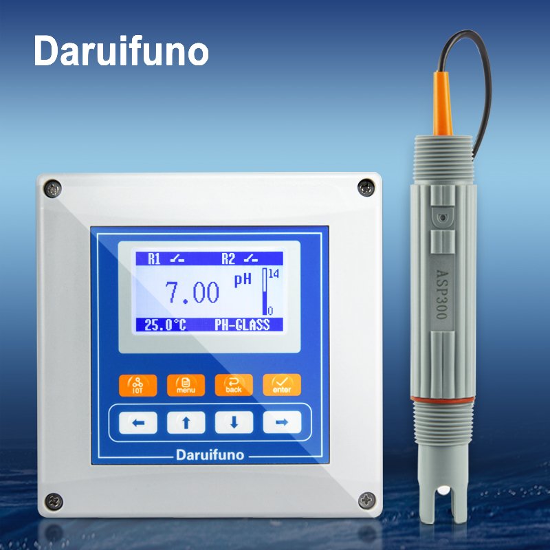 Fast Response KCl Gel Online pH Sensor pH Probe for Water Treatment