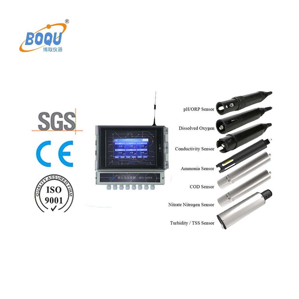 BOQU MPG-6099 Digital Online Best Real Time Orp Multi Parameter Water Monitoring System Quality Checker Analyzer Monitor