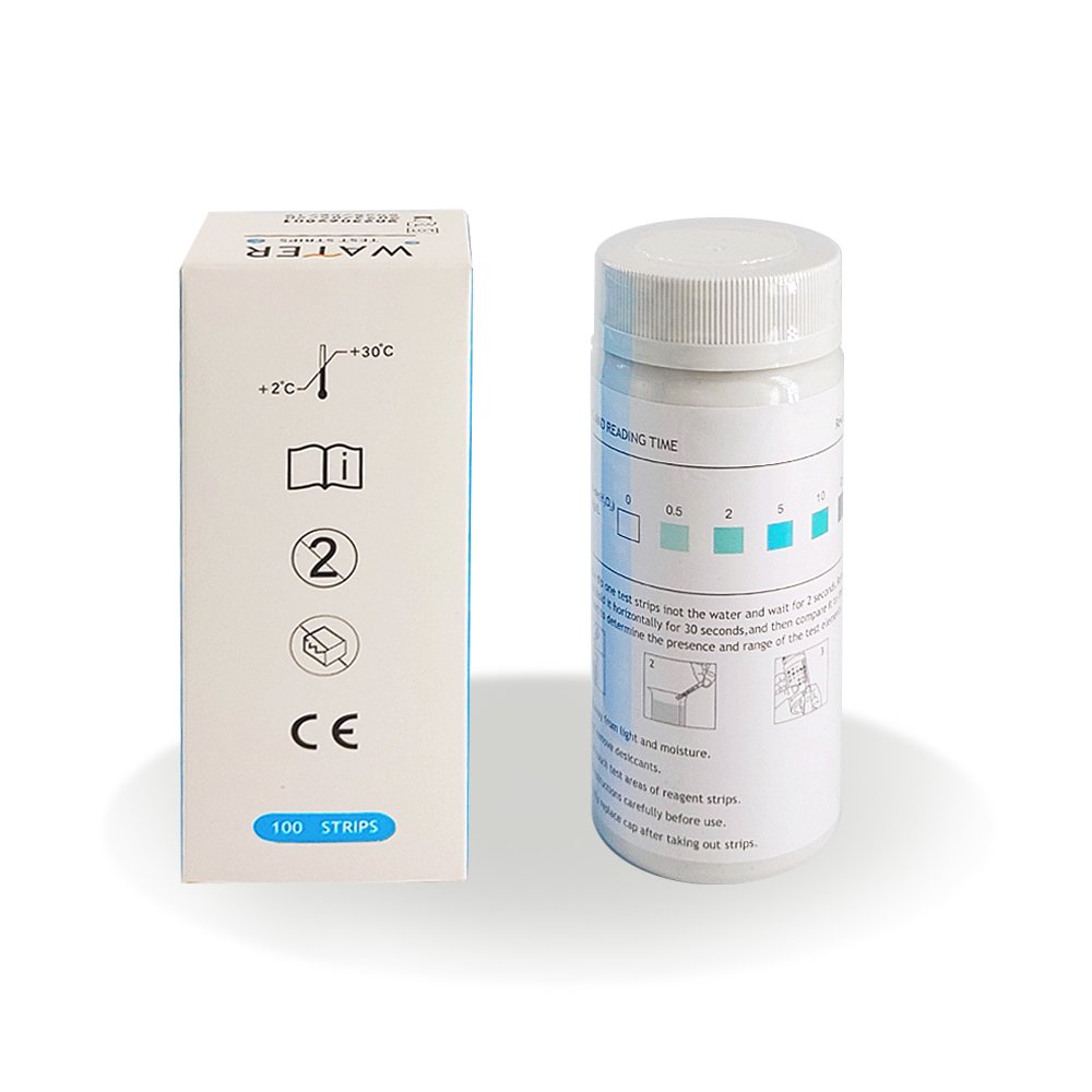 Caped Hydrogen peroxide 0-25 Water Test Strips test kit machine fast and accurate factory supply high quality bottle water