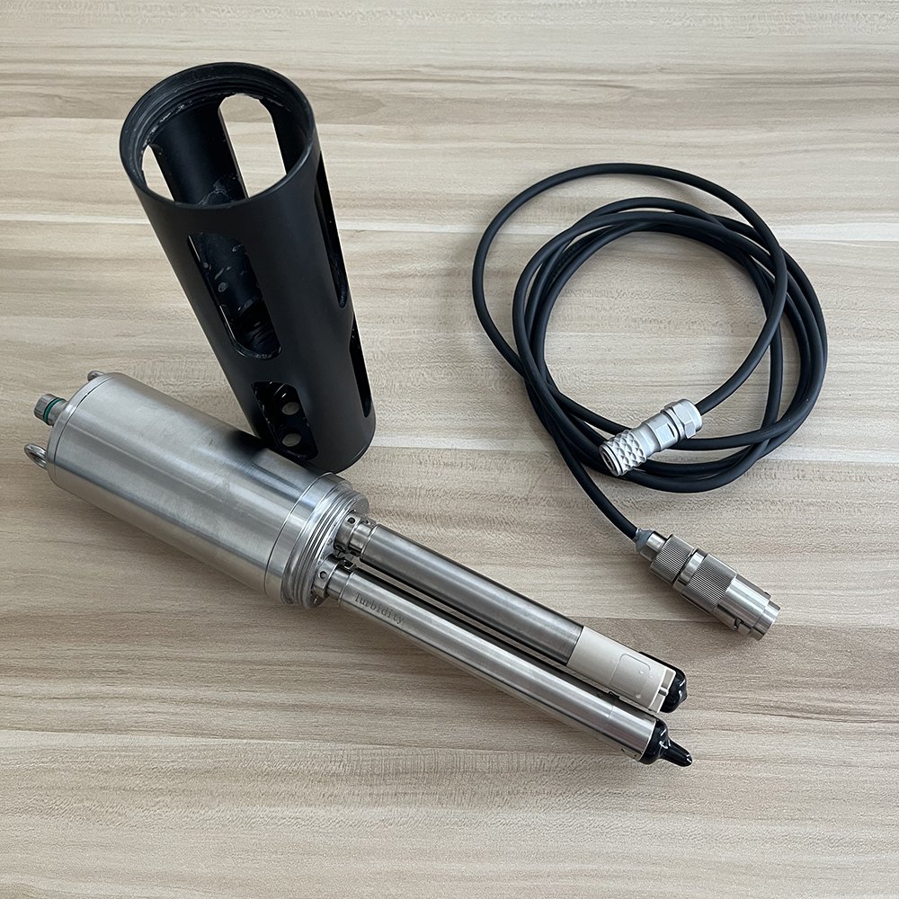 Portable handheld multiple water quality sensor meter of pH EC DO TEMP TURBIDITY