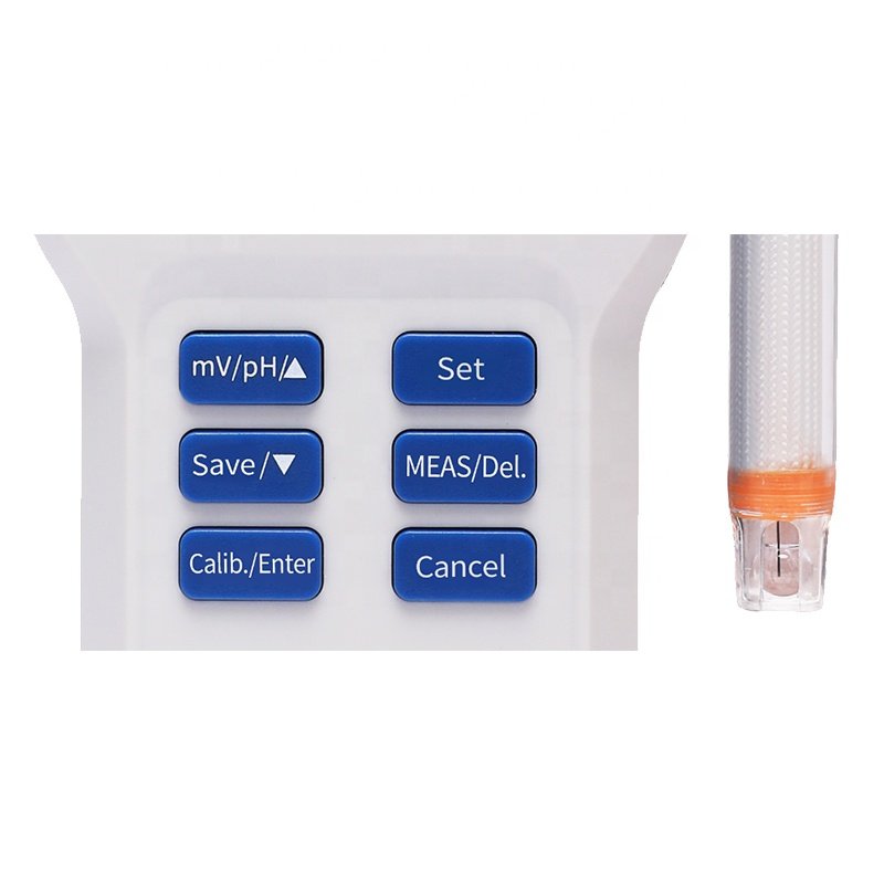 PH110B Digital pH Meter 0 to 14 pH LCD Display pH Meter for Lab