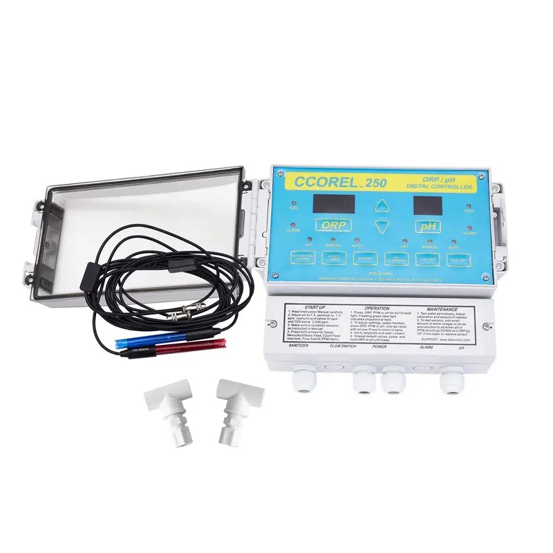 Pool Maintenance system Swimming Pool Water Treatment Automatic ORP/PH Controller