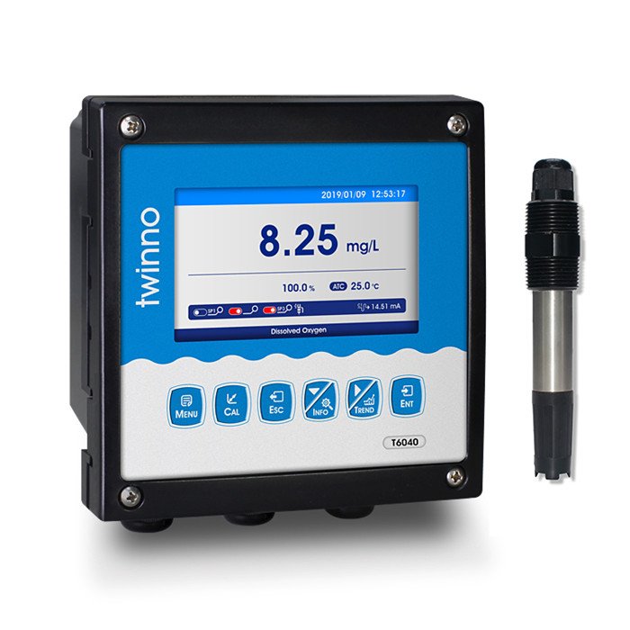 T3040 Dissolved Oxygen Controller Meter Do Analysis Controller Analyzer Meter do sensor probe Online Water Tester