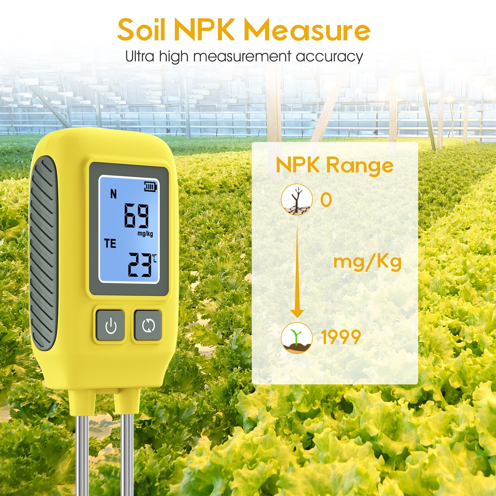 soil analyzer for npk,npk soil device,soil npk sensor tester for garden plants
