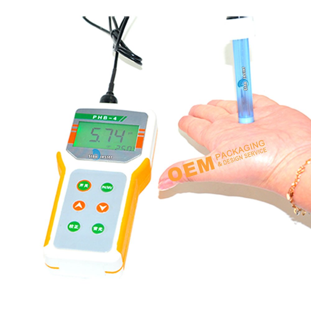 PHB-4 Portable Ph Meter Aquarium Ph Orp Probe
