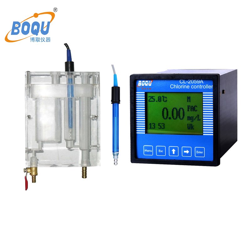 digital chlorine meter industrial online residual chlorine controller