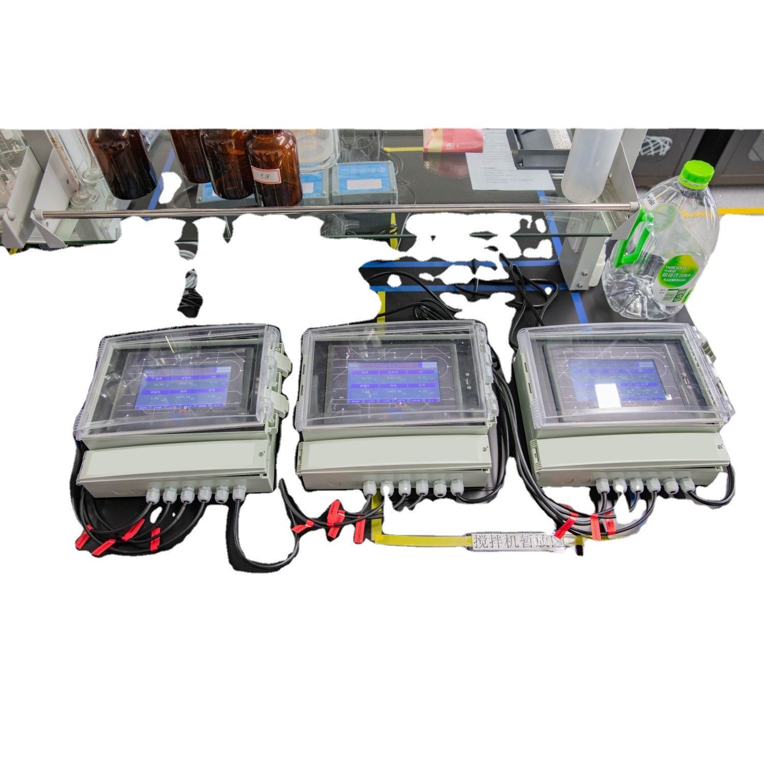 IOT system PH/ORP/DO meter Fe2+ Ca2+ COD BOD testing multi-parameter water quality meter for aquaculture