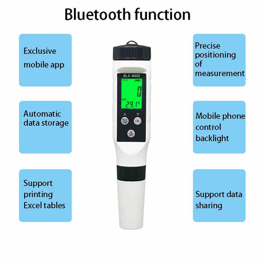 New Bluetooth hydrogen-rich water quality detector H2 hydrogen-rich content Hydrogen concentration test pen