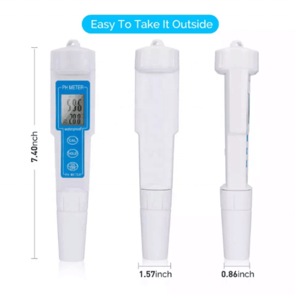 High Accuracy Pen Type PH Meter Pocket Size pH Tester Kit portable ph meter for water Pool and Aquarium