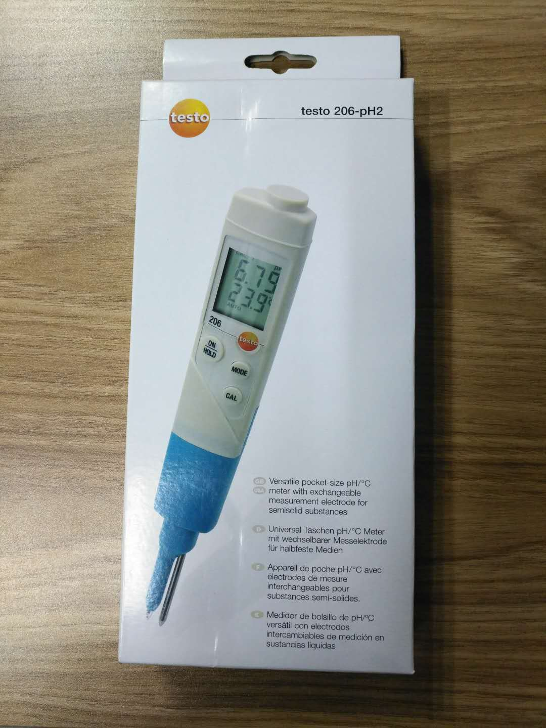 Original Testo 206-pH2 pH meter